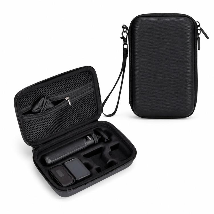 For DJI Osmo Nano Travel Kit Storage Bag Action Camera Handheld Pouch(Black)