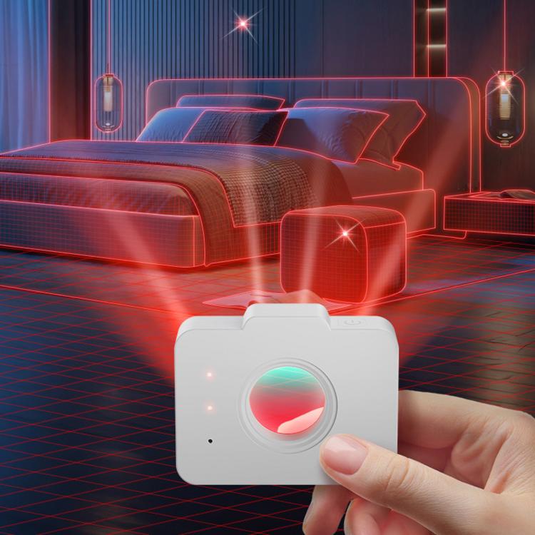 TC200 Anti-Spy Camera Detector Infrared Hotel Privacy Finder Device(White)
