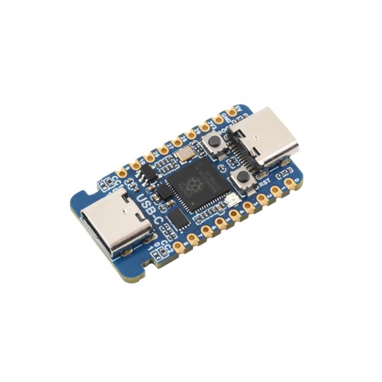 Waveshare RP2350-USB-C Microcontroller Development Board Dual-Core & Dual-Architecture With PIO-USB Female Port