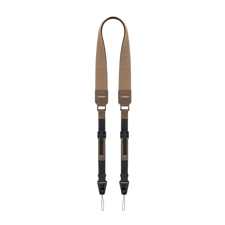 Cwatcun D337 Quick Release Camera Strap Vintage Canvas Neck Shoulder Strap For DSLR Mirrorless Cameras