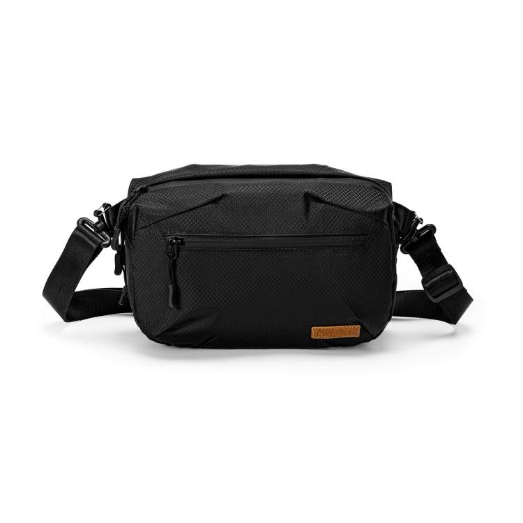 Cwatcun D325 Medium Camera Sling Bag Waterproof Lightweight Shoulder Crossbody Messenger Case