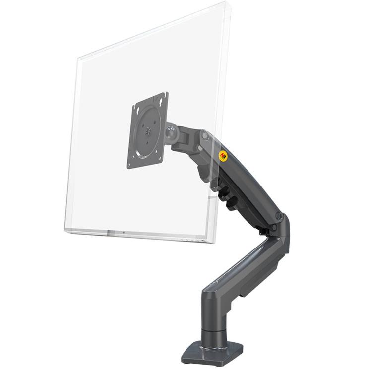 NORTH BAYOU Computer Monitor Height Adjustable Stand Omnidirectional Robotic Arm(F80-G Black)