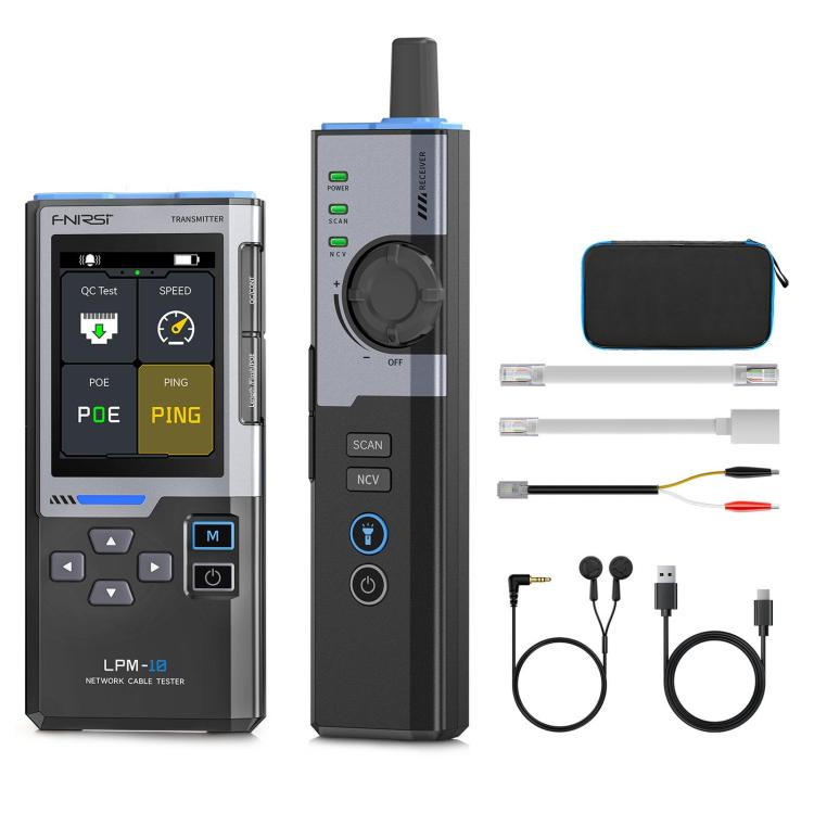 FNIRSI Multifunctional Cable Finder With Anti-Interference PoE Cable Tester(LPM-10C)