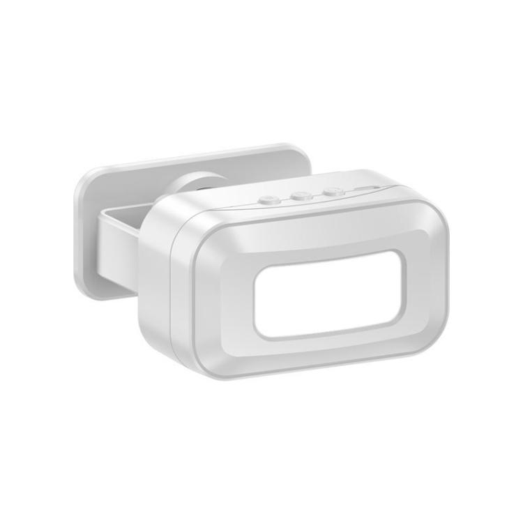 CACAZI C50 Wireless Motion Sensor Door Bell Chime Battery Operated Welcome Greeter with Voice Alert Supermarket Entrance Entry Alarm System(White)