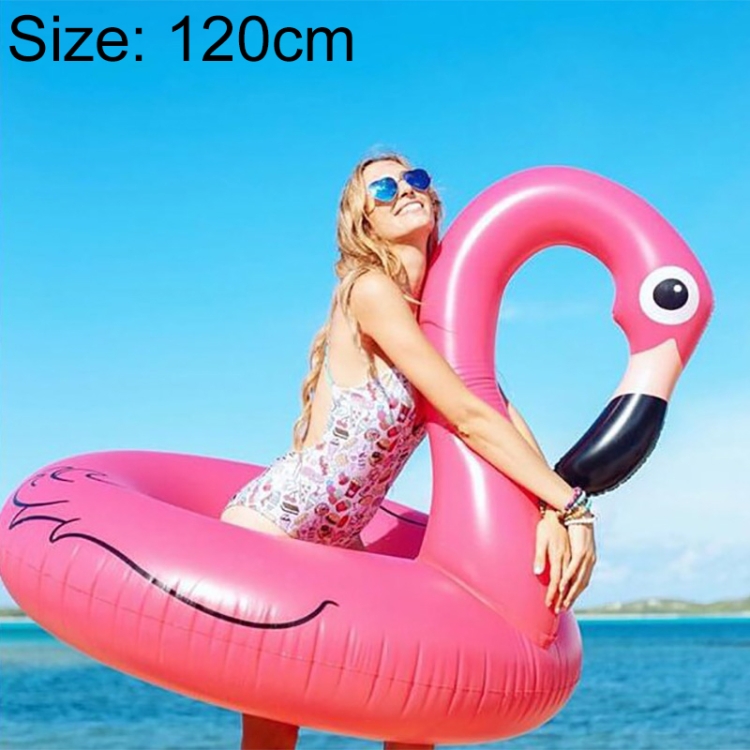 Summer Inflatable Flamingo Shaped Float Pool Lounge Swimming Ring Floating Bed Raft
