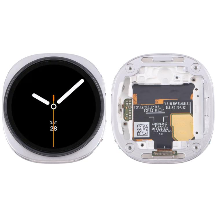 For Samsung Galaxy Watch8 40mm SM-L320/L325 Original LCD Screen Digitizer Full Assembly with Frame (Silver)