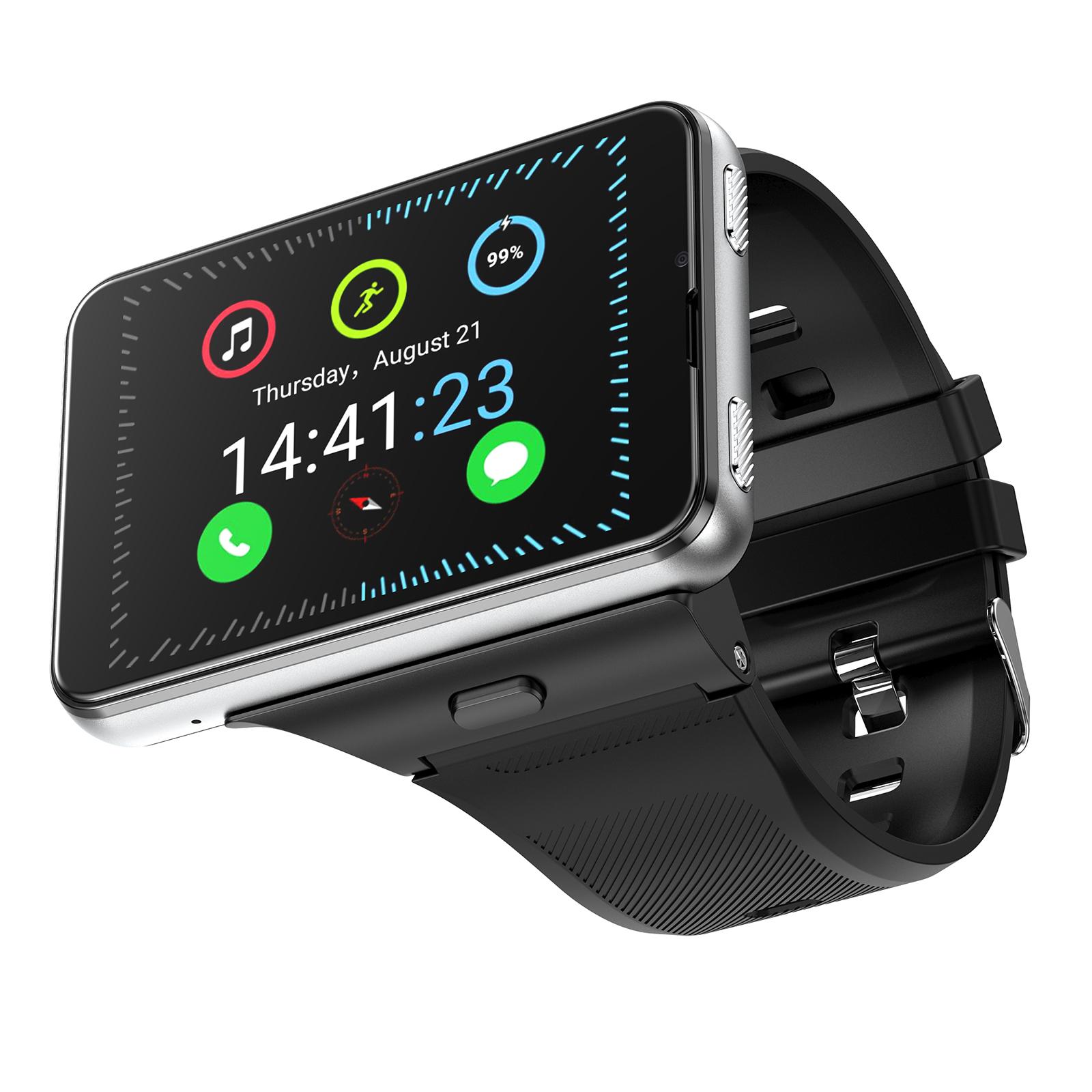 S999 Rfr S999 2.88 inch TFT Screen 4G Smart Watch, Android 11 4GB+64GB(Silver)