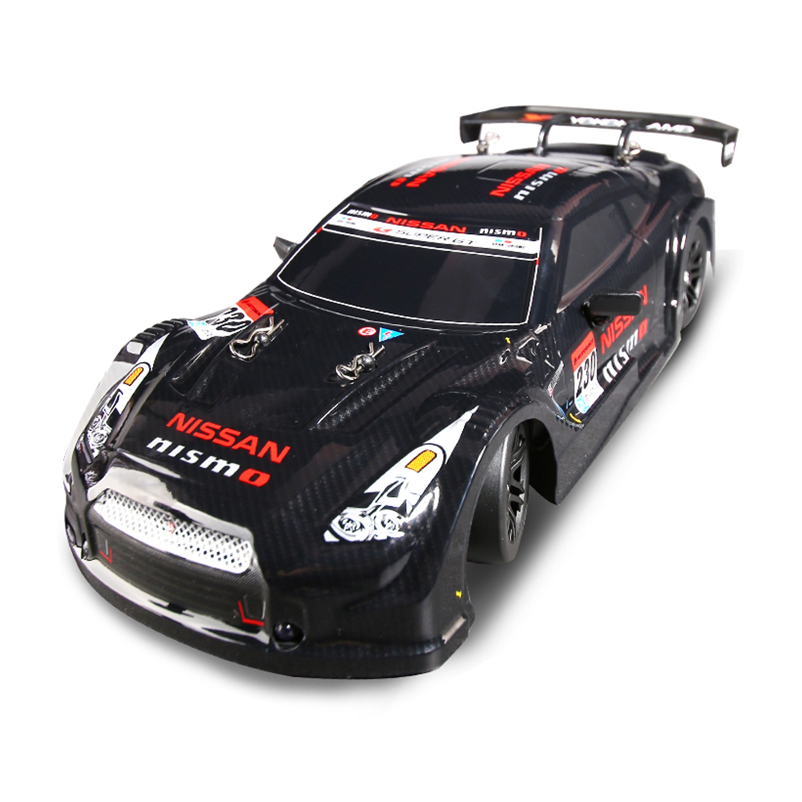 2.4G 1:16 4WD ドリフト RC おもちゃの車 (ブラック)
