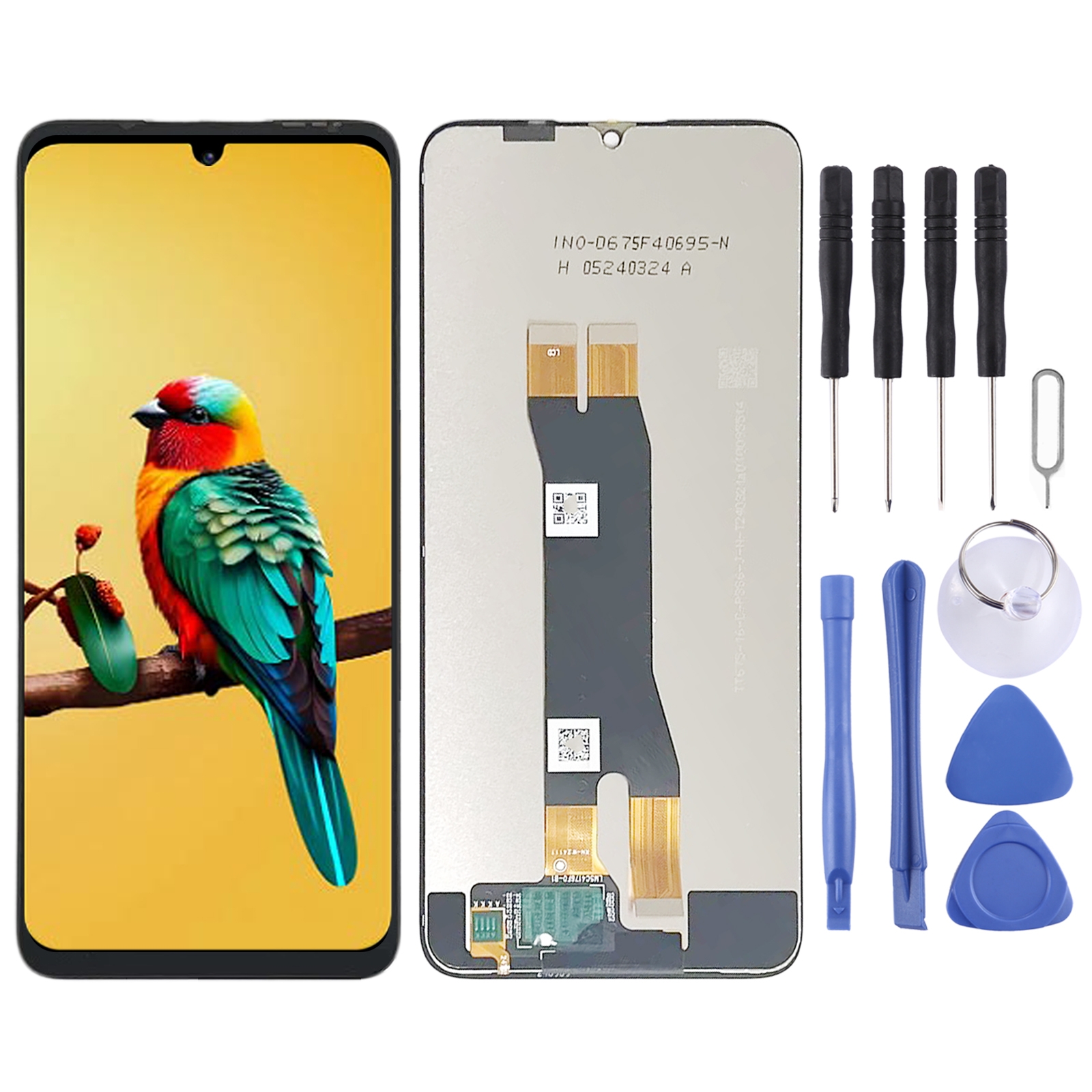 For ZTE Blade A55 Z2450 LCD Screen with Digitizer Full