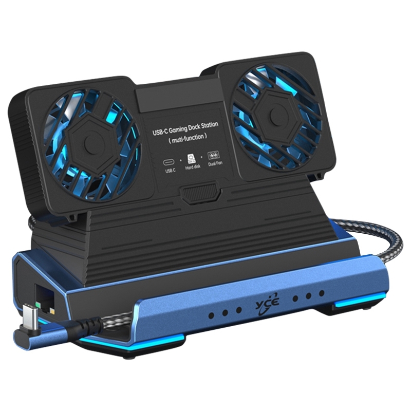 YCE-V279 10 in 1 USB-C Gaming Dock Station Hard Disk