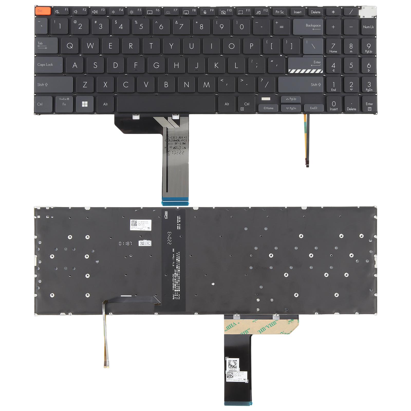 US Version Backlit Laptop Keyboard for Asus Vivobook Pro