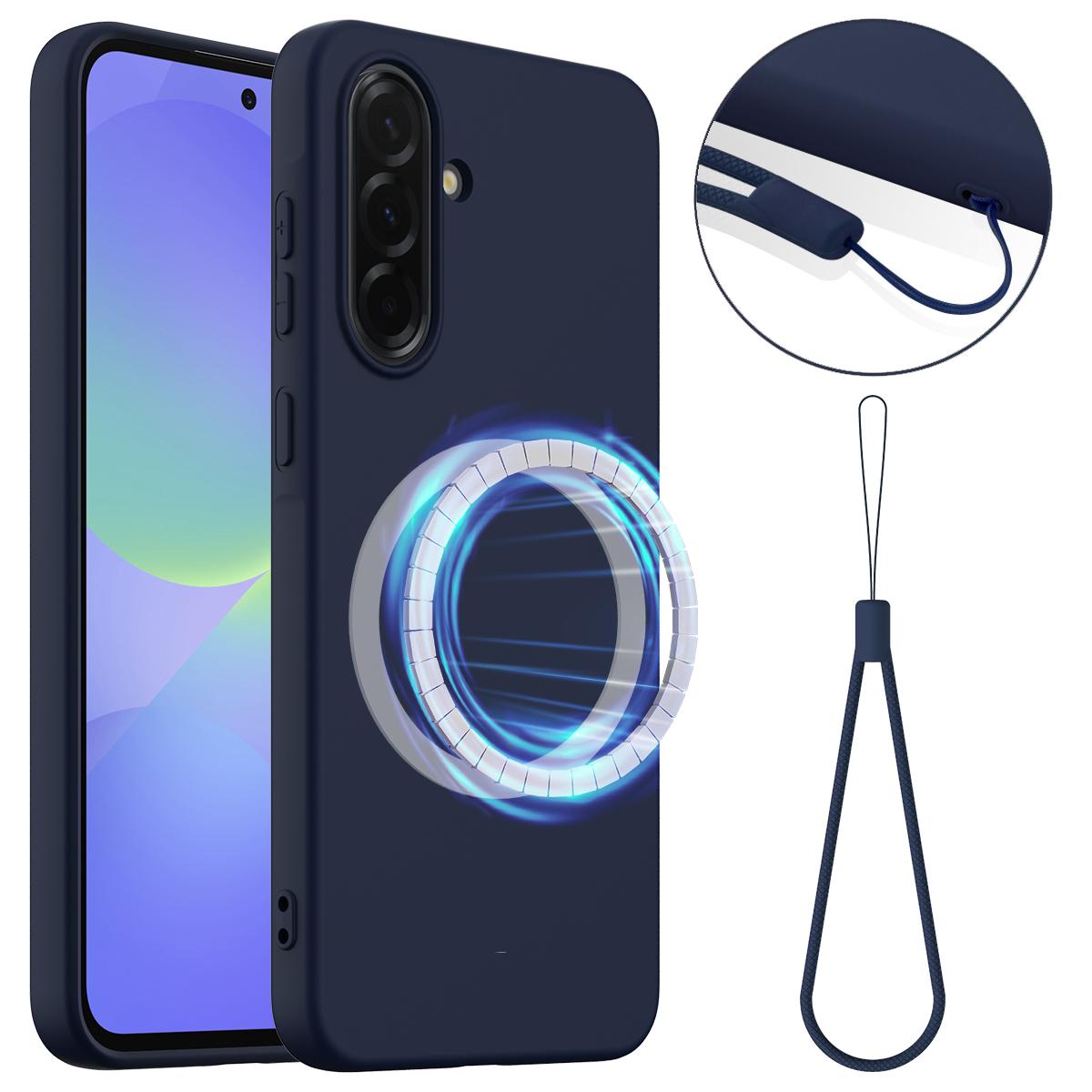 Samsung Galaxy A36 / A56 5G用 耐衝撃シリコン製Magsafe対応 