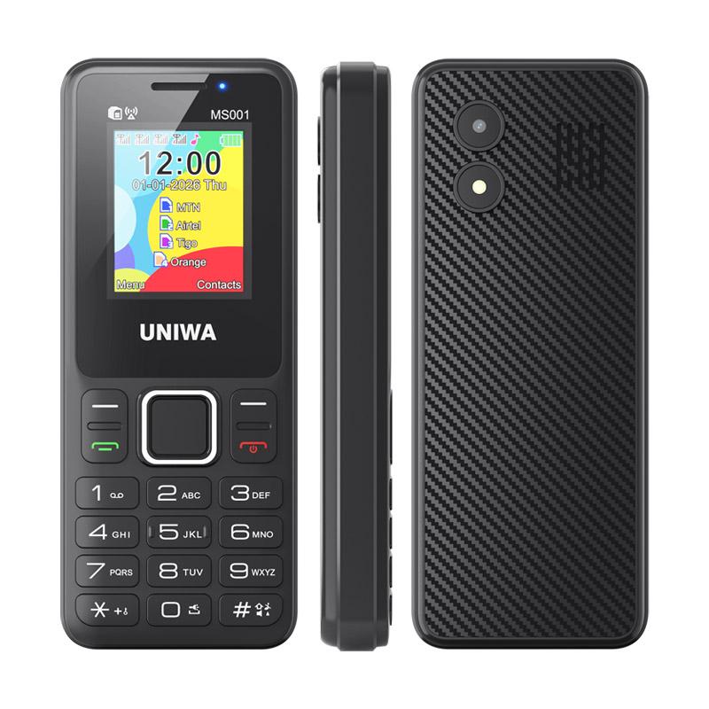 UNIWA MS001 Keypad Phone, 1.77 inch Spreadtrum SC6531CA, Network: 2G, 4 ...
