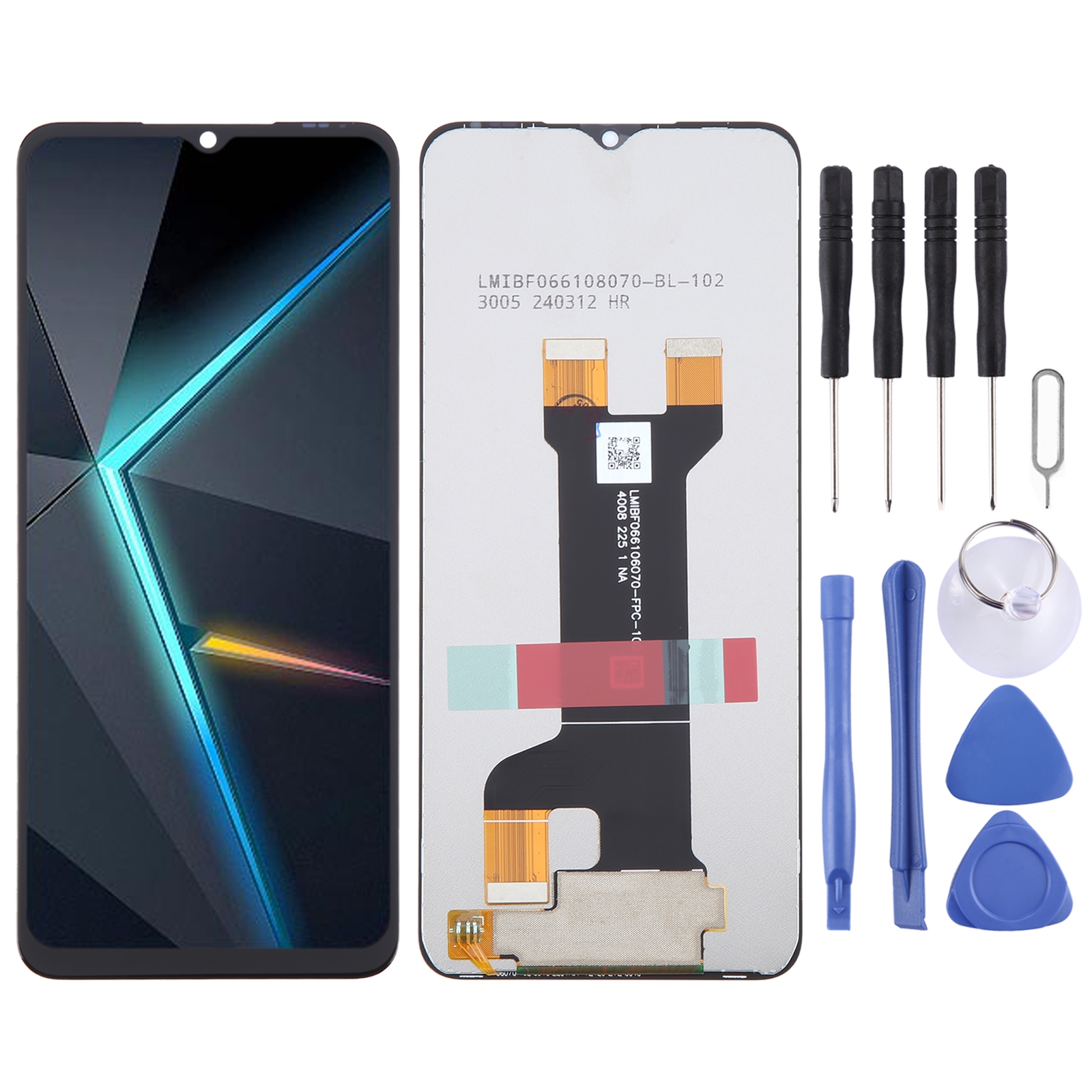 For ZTE Nubia Neo 5G 8150N LCD Screen with Digitizer Full