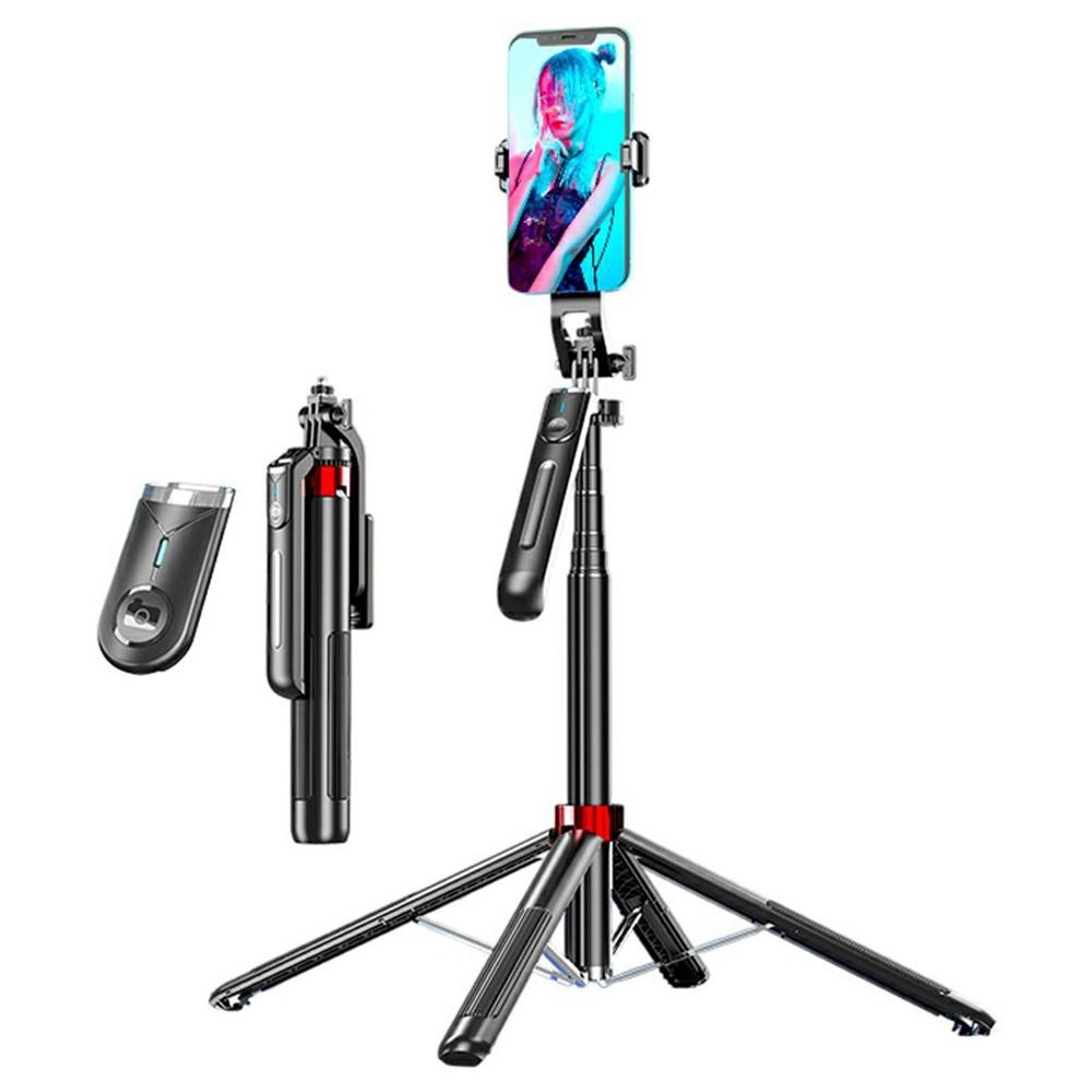 P195 Retractable Four-Legged Stand Expandable Phone Stand Bluetooth ...