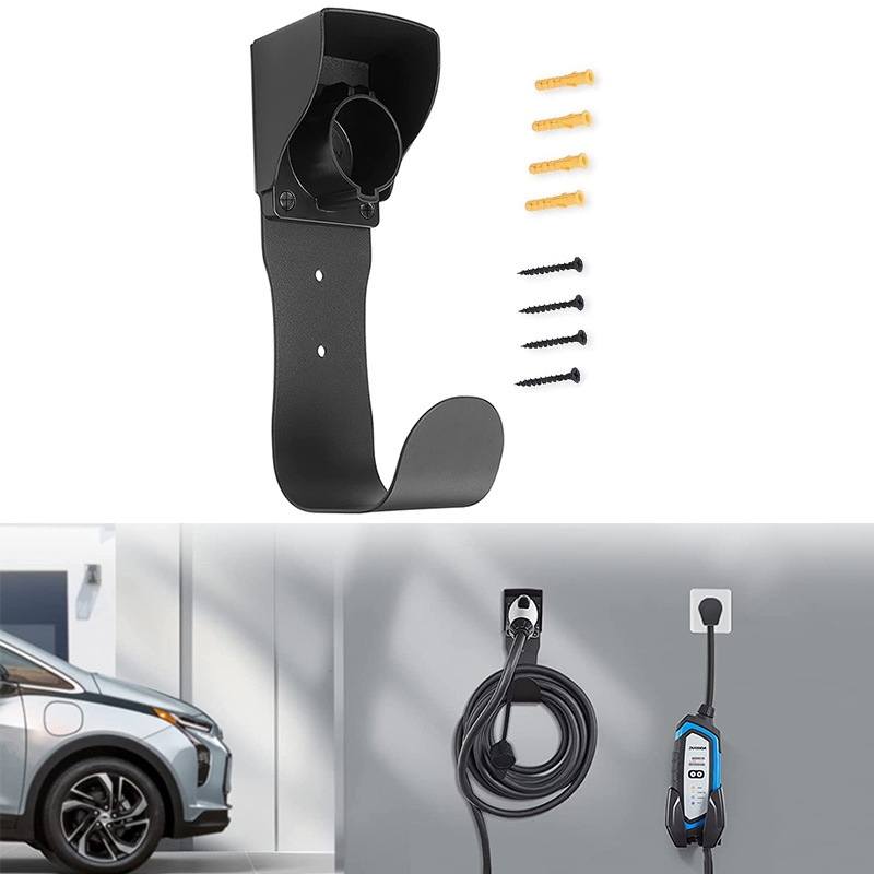 EV 充電器ケーブル ホルダー J1772 プラグ用電気自動車充電ケーブル